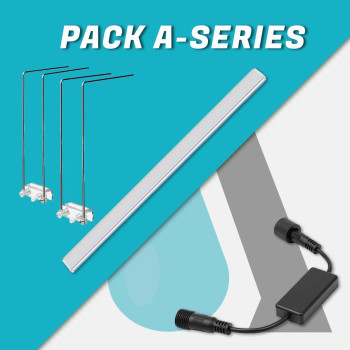 Pack &Eacute;clairage A-Series Chihiros avec supports ajustables - Chihiros